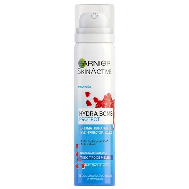 Spray protector pentru ten Garnier Hydra Bomb Protect Anti-UV, SPF30, 75 ml