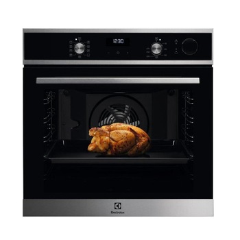 Cuptor incorporabil Electrolux EOC5E70X Intuite, 72 l, A, 9 programe, Negru/Inox Cuptor incorporabil Electrolux EOC5E70X Intuite, 72 l, A, 9 programe, Negru/Inox