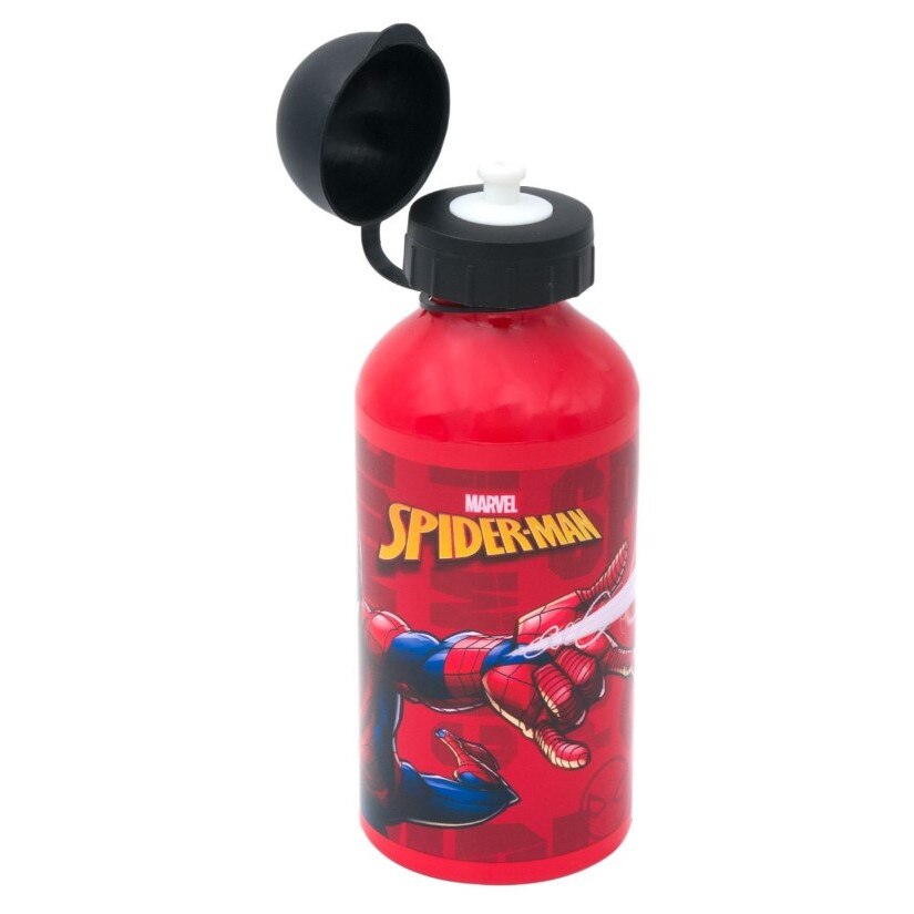 Sticla pentru copii, Zola®, din aluminiu, 500 ml, Spiderman