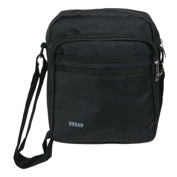 Geanta de umar, de voiaj, Zola®, neagra 25x20.5x10 cm Geanta de umar, de voiaj, Zola®, neagra 25x20.5x10 cm