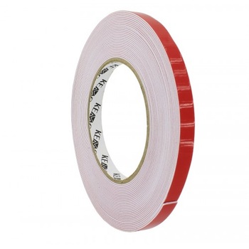 Banda dublu adeziva din burete, 10mm, lungime 10m, Kemot - 400635 Banda dublu adeziva din burete, 10mm, lungime 10m, Kemot - 400635