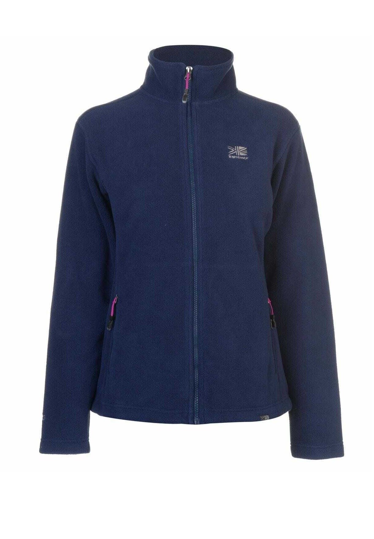 Hanorac cu maneci lungi Karrimor Fleece, Negru, Albastru marin, M