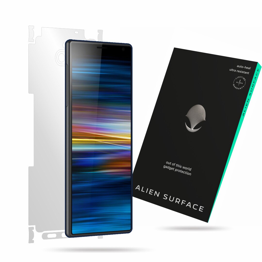 Folie Alien Surface, Sony Xperia 10 Plus, protectie spate, laterale