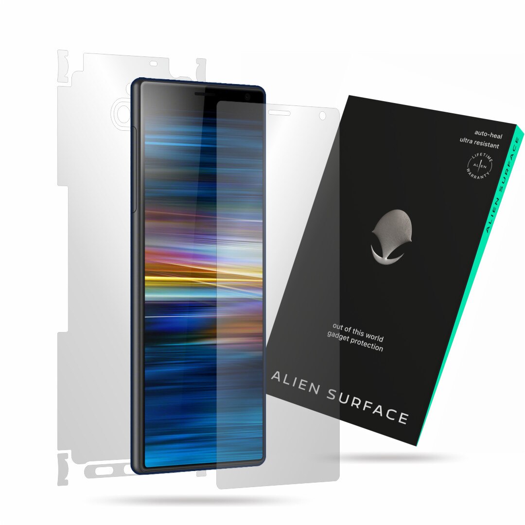Folie Alien Surface, Sony Xperia 10 Plus, protectie ecran, spate, laterale
