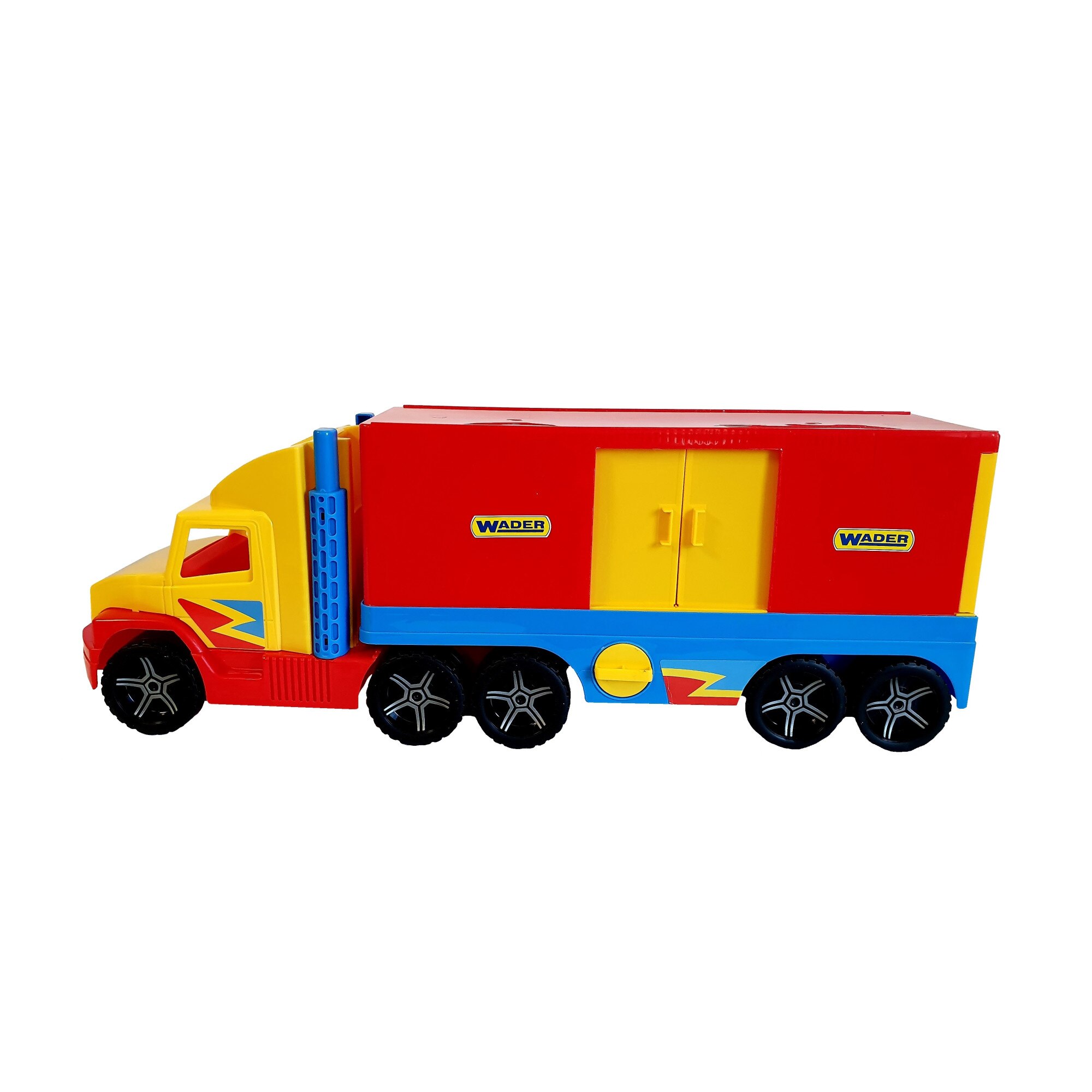 Camion container cu usi, lungime 80 cm, Wader