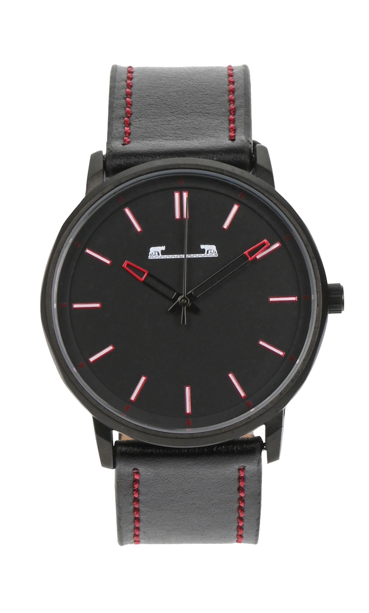 Ceas de mana barbati elegant, business, curea de piele Matteo Ferari - MF8233LTHNR