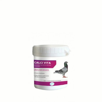 Supliment nutritiv pentru porumbei Calci-Vita, Pasteur, 150 g Supliment nutritiv pentru porumbei Calci-Vita, Pasteur, 150 g