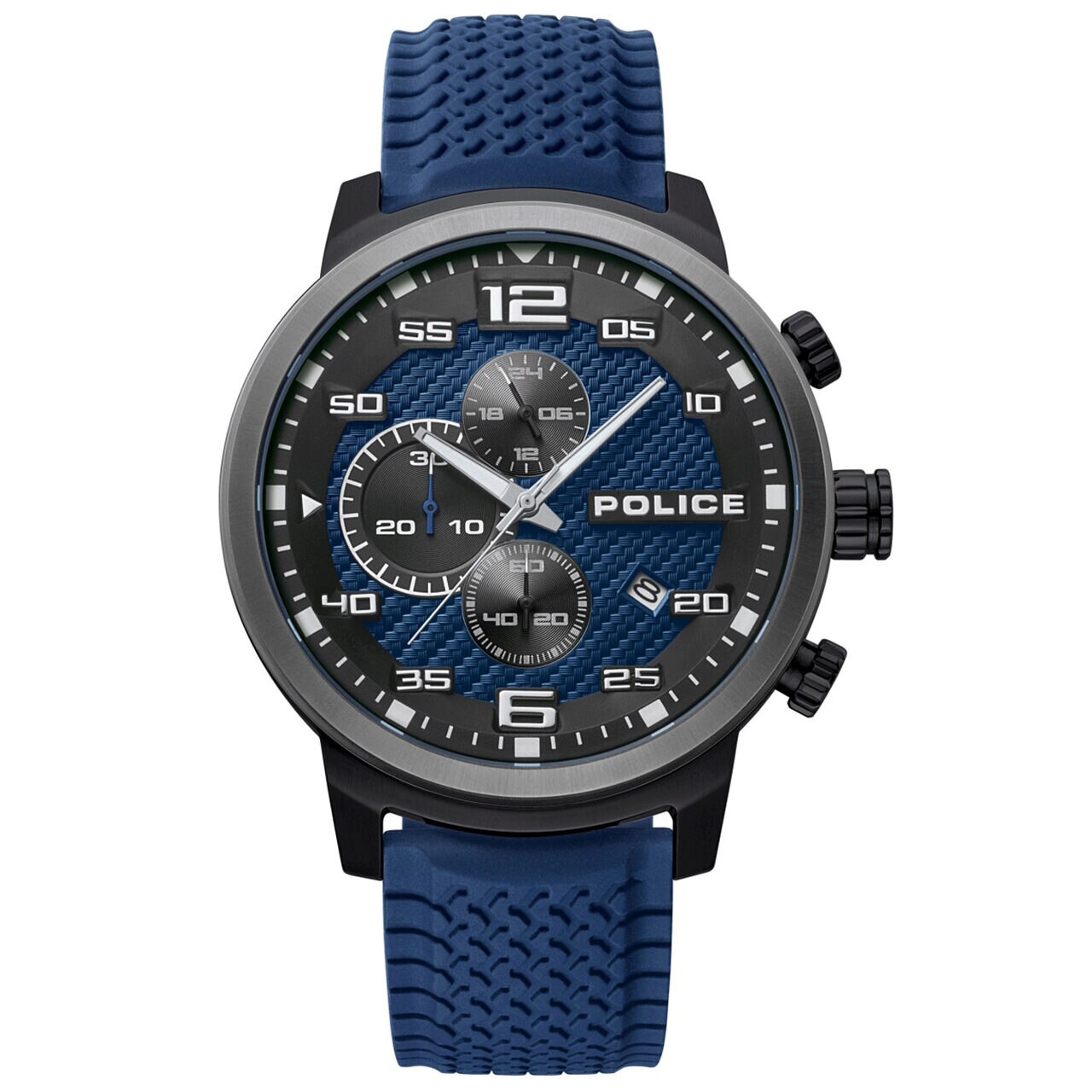Ceas barbatesc Police PL15657JSBU.03P Bromo, Negru
