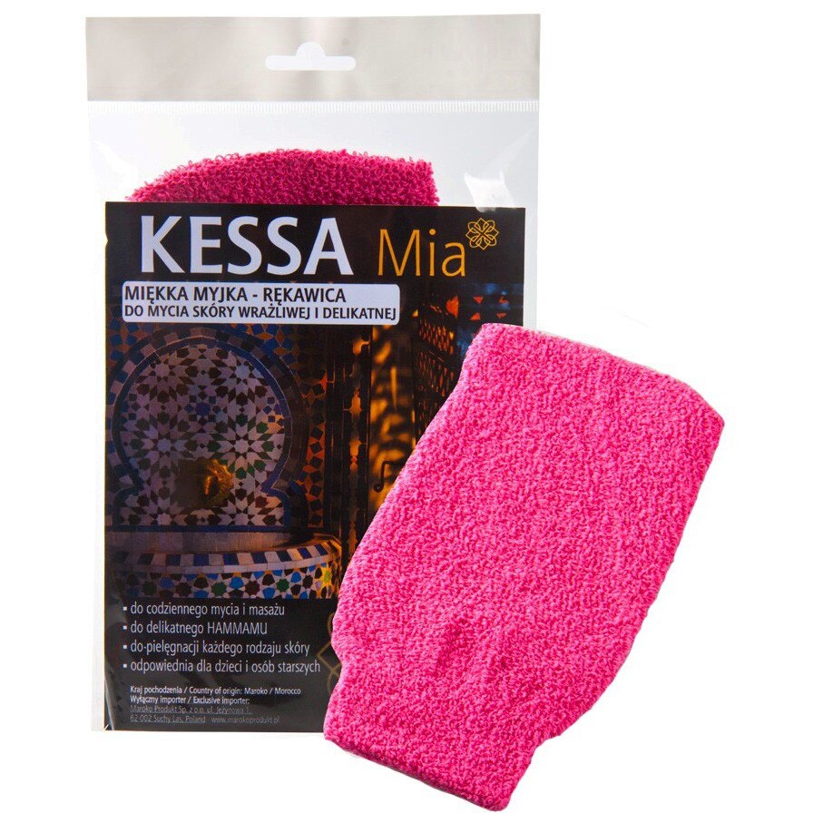RĘKAWICA KESSA Mia delikatna myjka do mycia ciała i do zabiegu HAMMAM