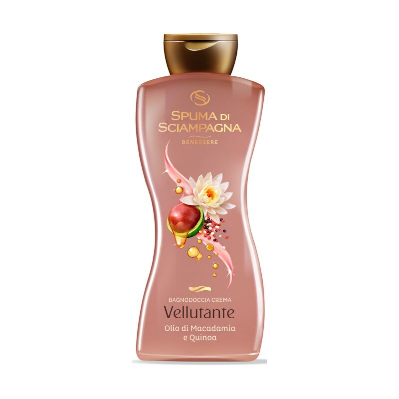 Gel de dus Spuma di Sciampagna Ulei de Macadamia & Quinoa 650 ml