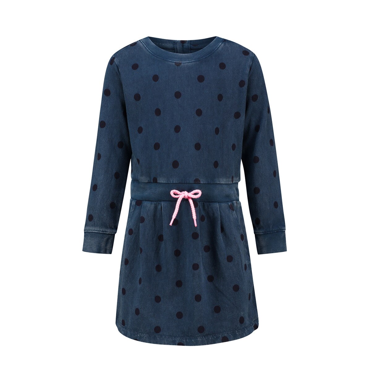 Rochie fetite, Noppies, cu buline, Cochituate, bleumarin