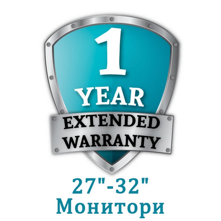 Една Година Допълнителна Гаранция за 27-32 Инчов Монитор
