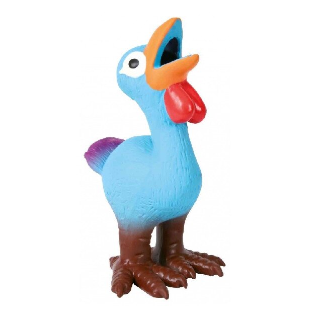 Jucarie Trixie gaina latex cu sunet pentru caini 14 cm 35267