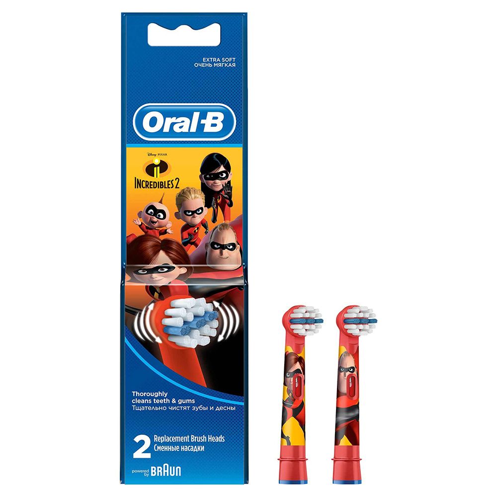Set rezerva periuta electrica Incredibles Oral-B, 2 bucati