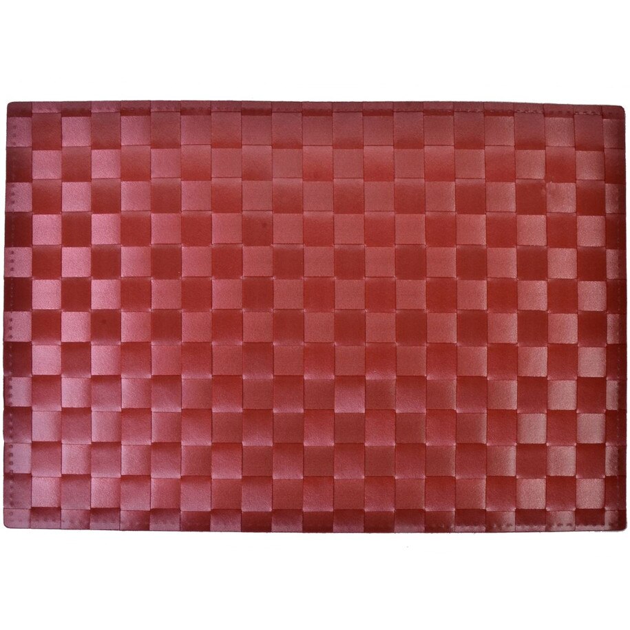 Set suport farfurie, Zola®,maro, model impletit, 43x30 cm