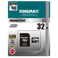 Card de memorie Kingmax microSD + Adaptor 32GB Clasa 10 EVO