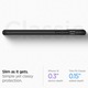 Husa slim Spigen Thin Fit Classic compatibila cu iPhone 11 Black