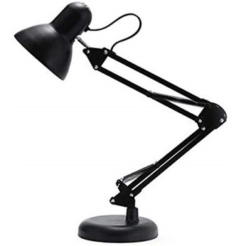 Lampa Masa Manichiura, Lampa Birou Cu Picior Si Suport,Neagra Lampa Masa Manichiura, Lampa Birou Cu Picior Si Suport,Neagra