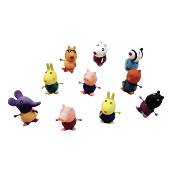 Set 10 Figurine, Happy Family, Multicolor Set 10 Figurine, Happy Family, Multicolor