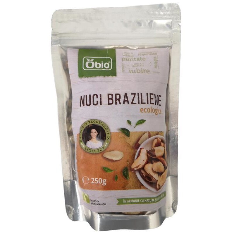Nuci Braziliene Crude Bio Obio 250gr