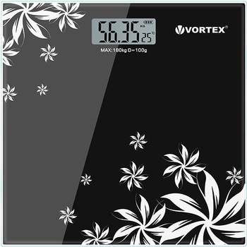 Cantar baie CNTVO4802 Vortex, 180 Kg, Negru Cantar baie CNTVO4802 Vortex, 180 Kg, Negru