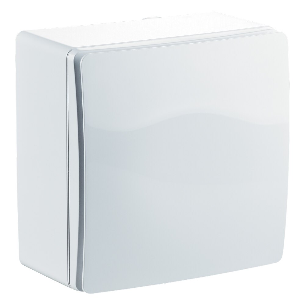 Ventilator VENTS VN-1 80, centrifugal de perete, 3 viteze, diametru 80 mm, debit 72-131 mc/h