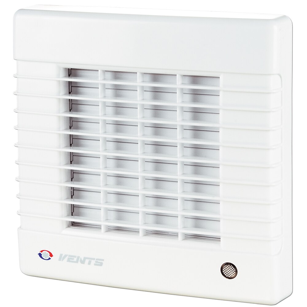 Ventilator VENTS 150MAL, cu jaluzele automate, motor cu rulmenti, diametru 150 mm, debit 295 mc/h