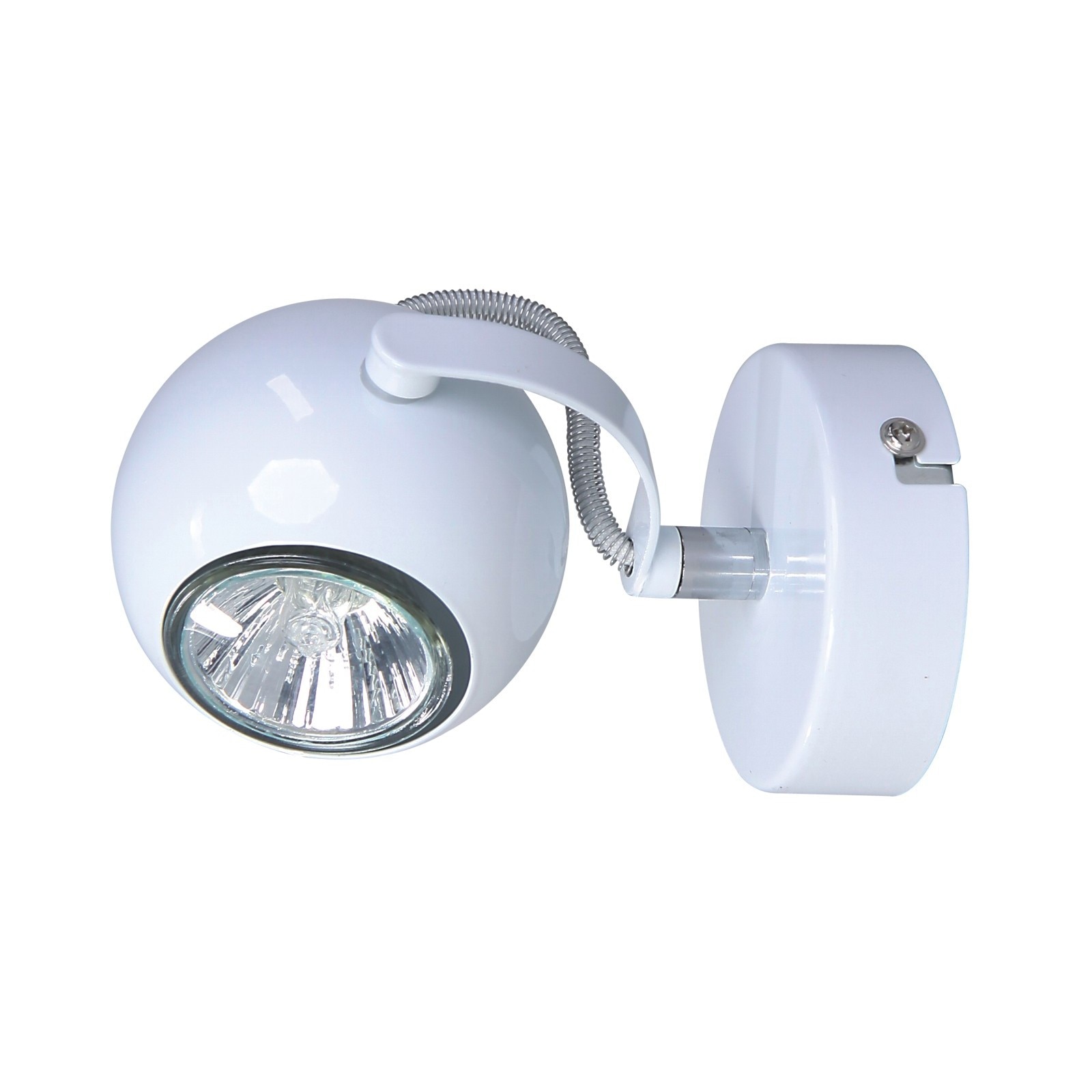 Aplica Lea, 1 x 50 W, GU10, metal, alb