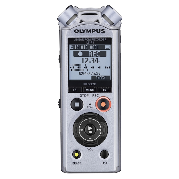 PCM Olympus LS-P1 diktafon, Lineáris