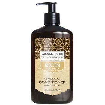 Balsam regenerant ultra-hranitor Arganicare cu ulei de ricin pentru toate tipurile de par, 400 ml Balsam regenerant ultra-hranitor Arganicare cu ulei de ricin pentru toate tipurile de par, 400 ml