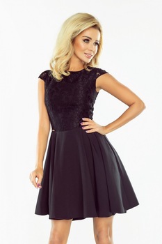 Rochie de dama model 109837 Numoco, Negru, S Rochie de dama model 109837 Numoco, Negru, S