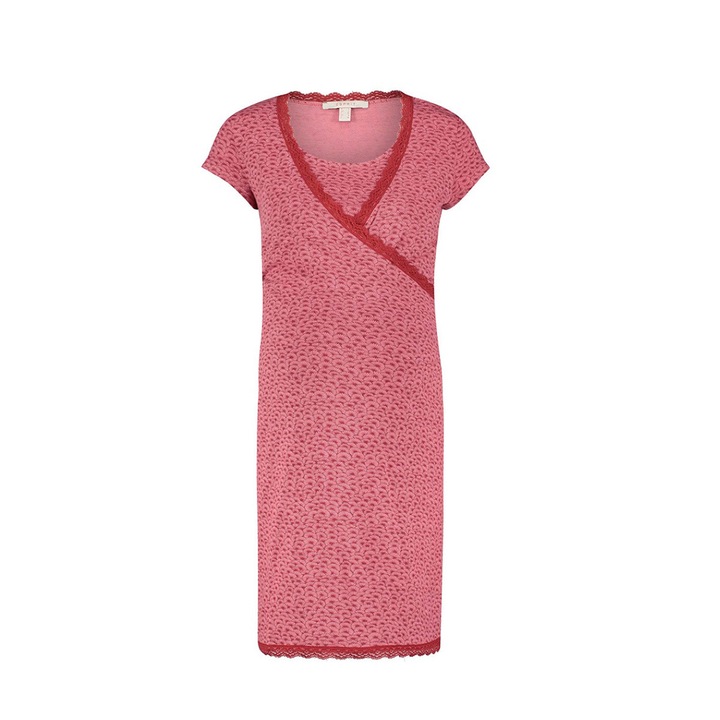 Camasa de noapte, Esprit, sarcina si alaptare, Blush, roz inchis, XS EU