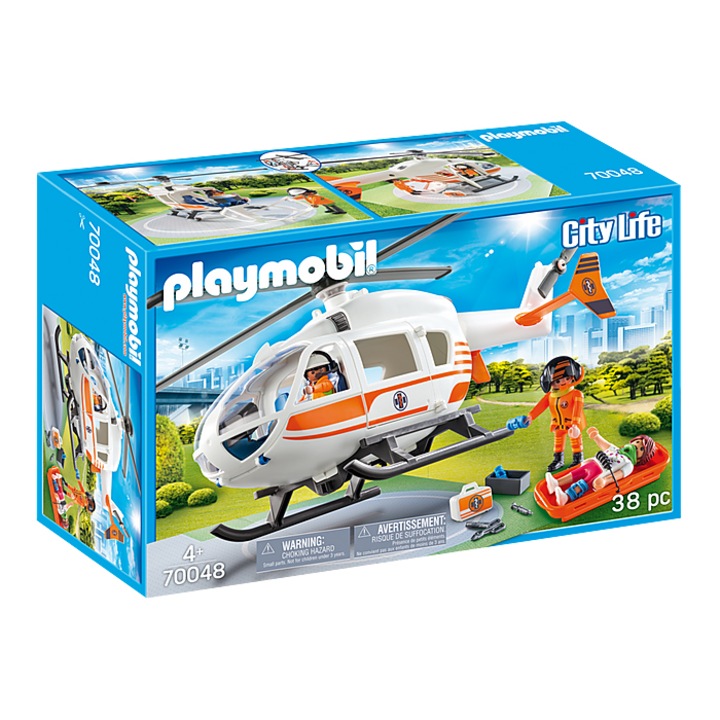 Playmobil City Life, Rescue - Mentőhelikopter