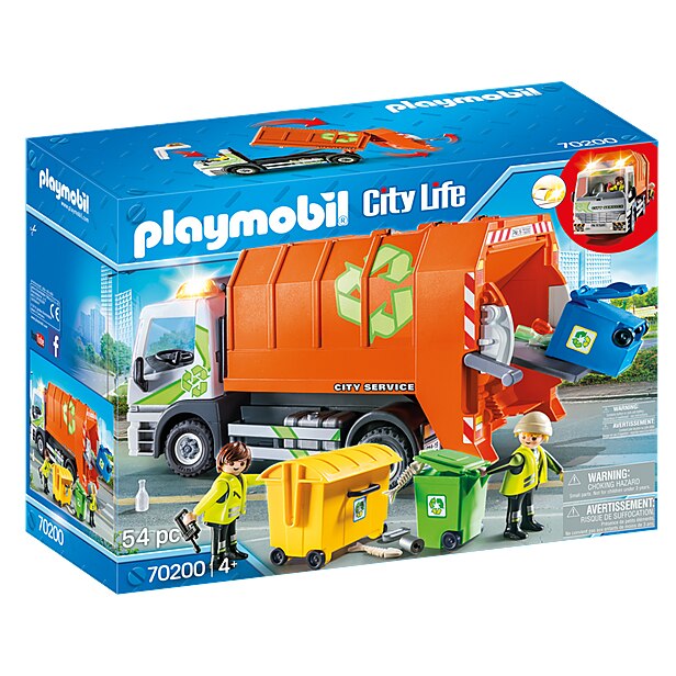 Playmobil City Life, Vehicles - Camion de reciclat