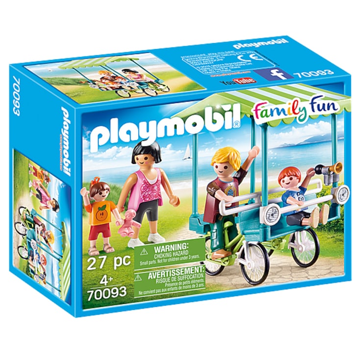 Playmobil Family Fun, Camping - Családi bicikli