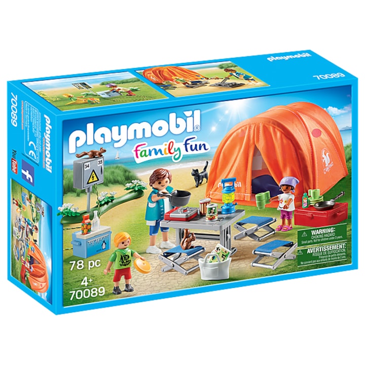 Playmobil Family Fun, Camping - Kemping sátor