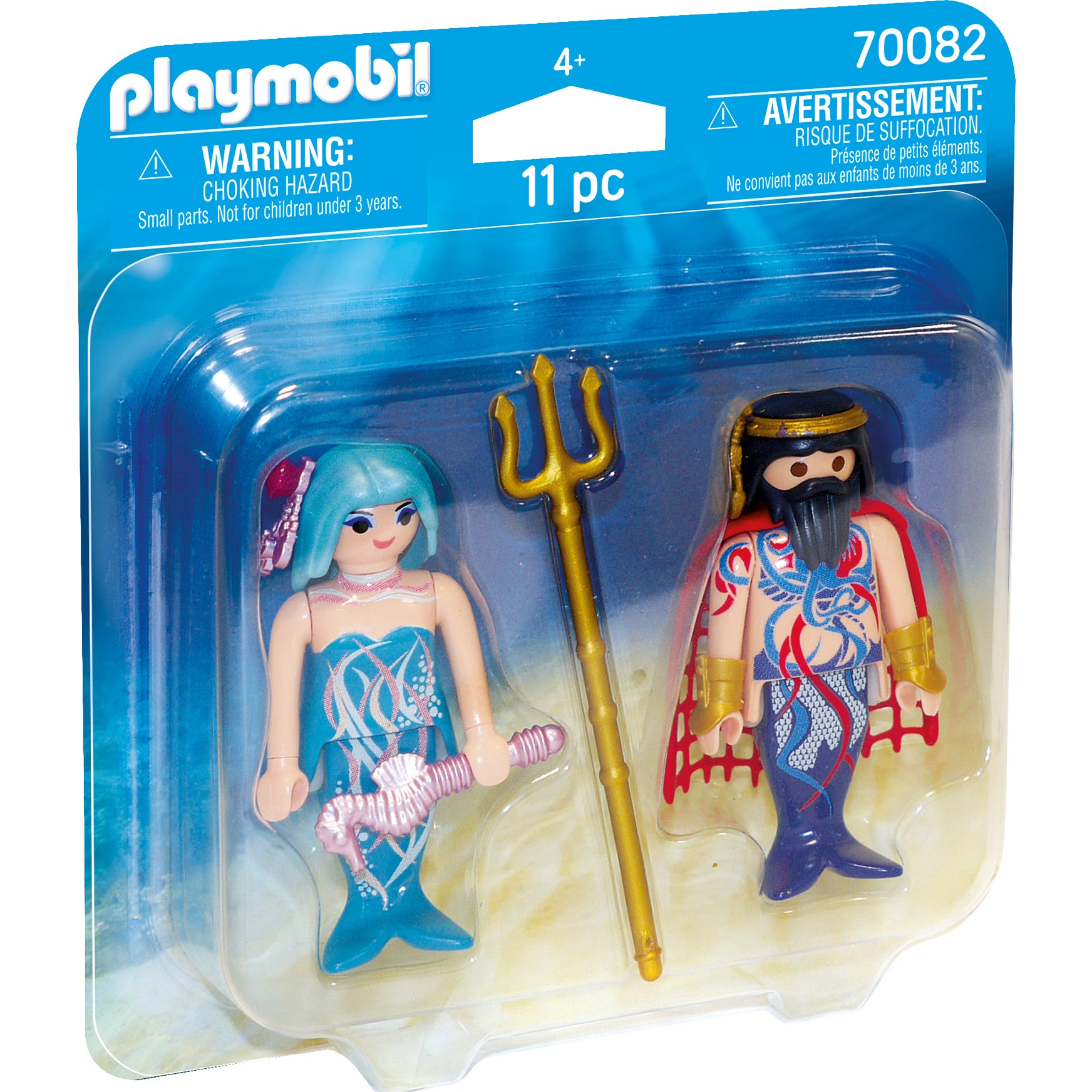 Playmobil Magic, Mermaids world - Set 2 figurine - Rege si sirena