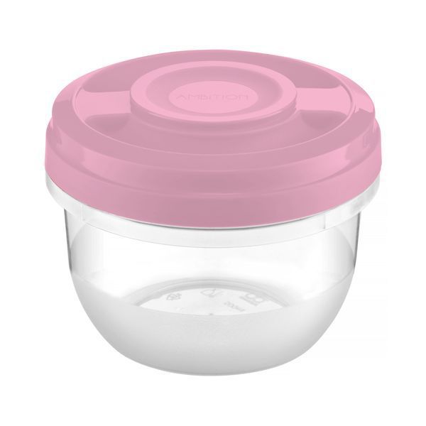 Recipient pt alimente, Smart, Ambition, 0.5l pink