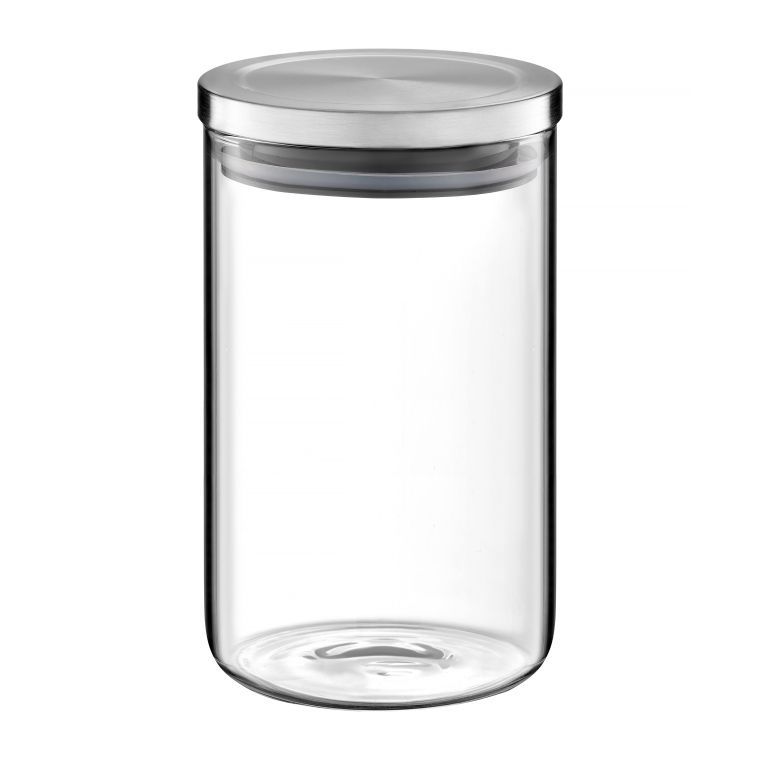 Borcan Sticla cu capac Metal, Roxy, Ambition, 1100ml