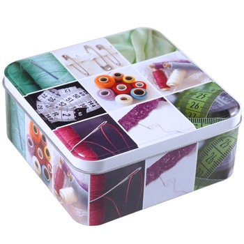 Cutie metalica pentru depozitat, Zola®, 16x16x7 cm Cutie metalica pentru depozitat, Zola®, 16x16x7 cm