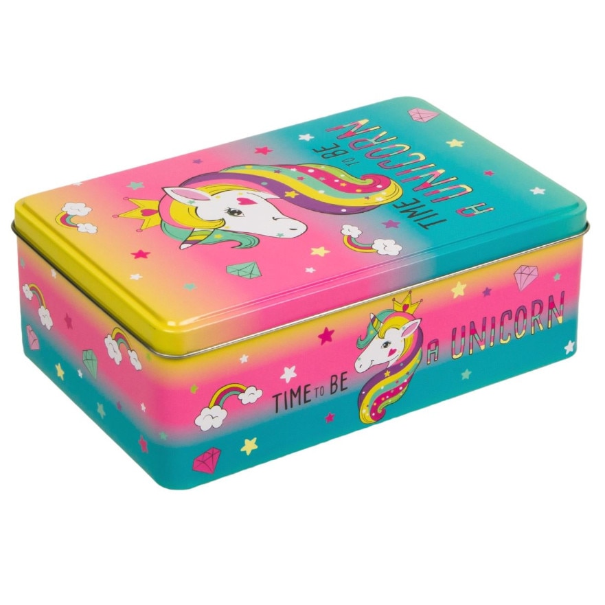 Cutie metalica pentru depozitat, Zola®, Unicorn, 20x13x7 cm