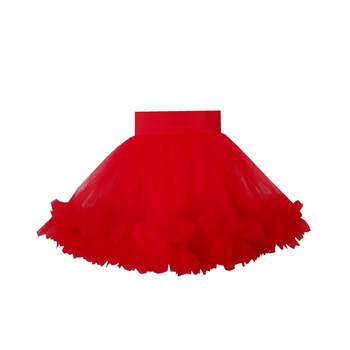 Fusta tulle tutu Rosie cu cret Ptk Fusta tulle tutu Rosie cu cret Ptk