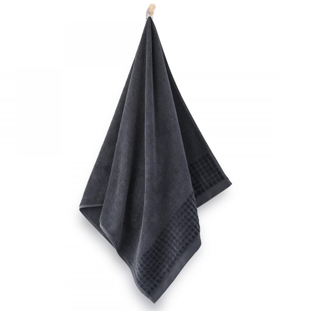 Prosop baie PAULO-3 Zwoltex, 30x50, Gri inchis, 100% Bumbac egiptean