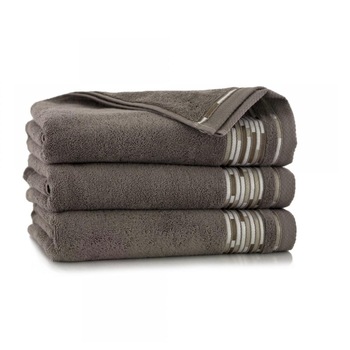 Prosop baie GRAFIK, Zwoltex, 50x90, 100% bumbac egiptean, taupe Prosop baie GRAFIK, Zwoltex, 50x90, 100% bumbac egiptean, taupe