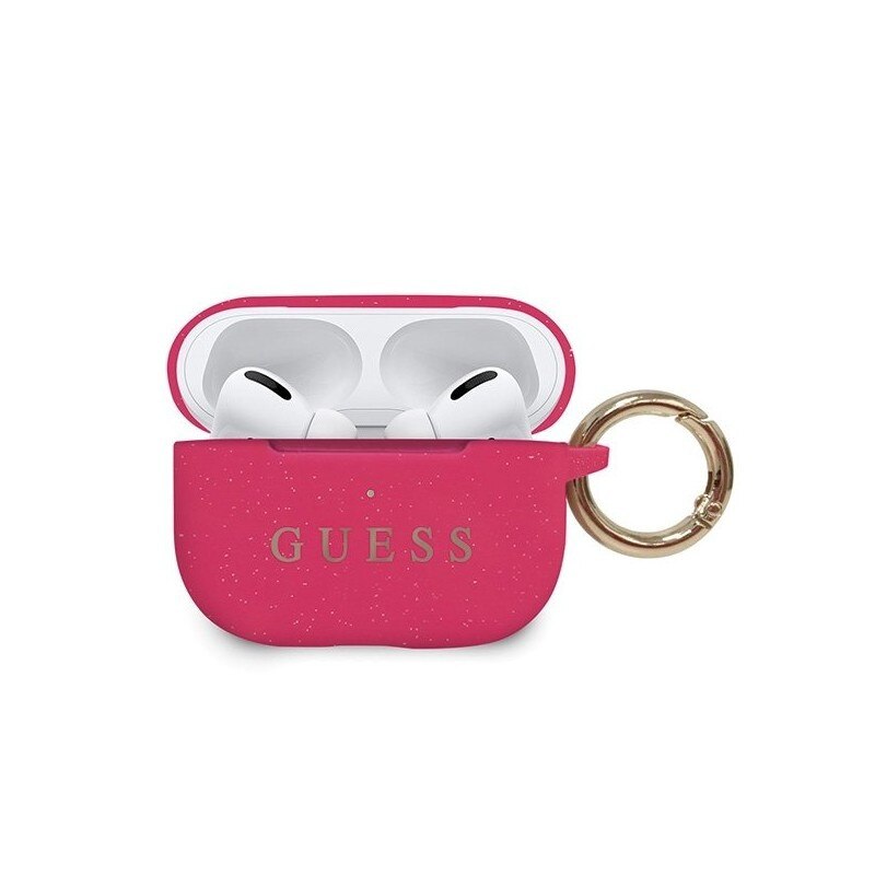 Husa Protectie Originala Guess Pentru Airpods Pro , Roz