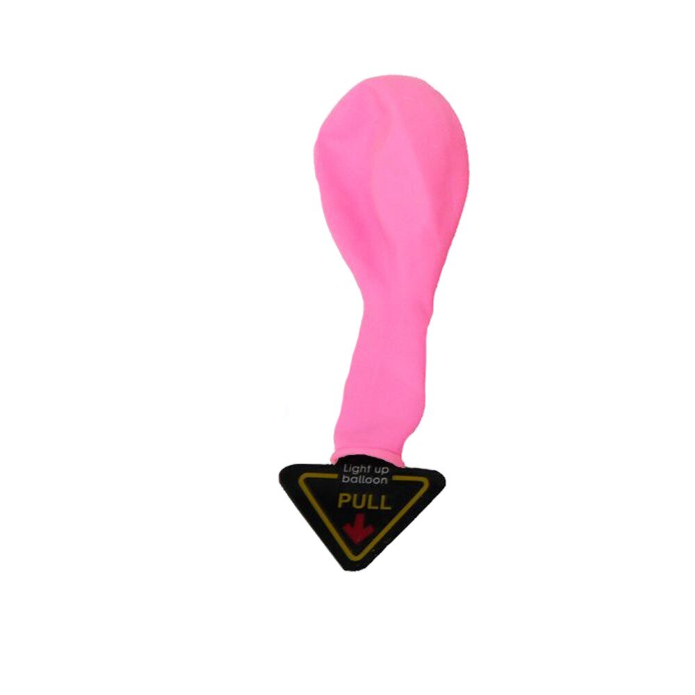 Balon latex cu LED, Roz