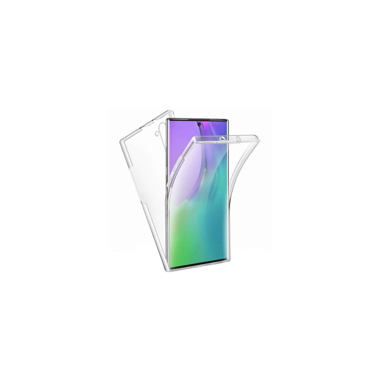 Husa Samsung Galaxy Note 10 - iberry FullCover 360 TPU/PC Clear