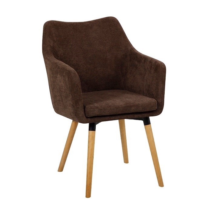 Fotoliu de design, maro inchis/fag, DABIR, MobHaus