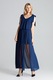 Rochie de zi model 138278 Figl, Bleumarin