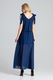 Rochie de zi model 138278 Figl, Bleumarin